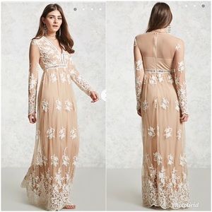 Forever 21 Lace Maxi Dress